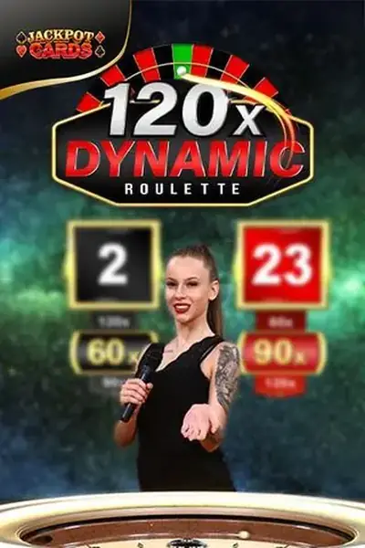 Dynamic Roulette 120x na żywo